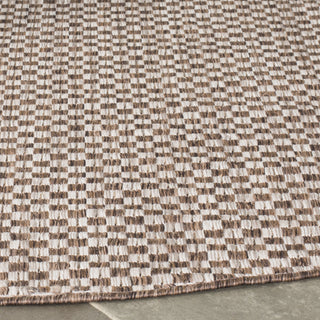 Safavieh Courtyard CY8653 Light Brown/Light Grey Area Rug 