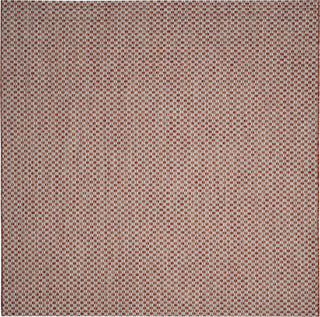 Safavieh Courtyard CY8653 Rust/Light Grey Area Rug 