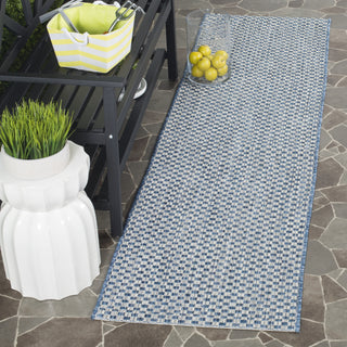 Safavieh Courtyard CY8653 Blue/Light Grey Area Rug 