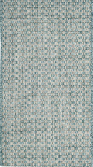 Safavieh Courtyard CY8653 Light Blue/Light Grey Area Rug main image