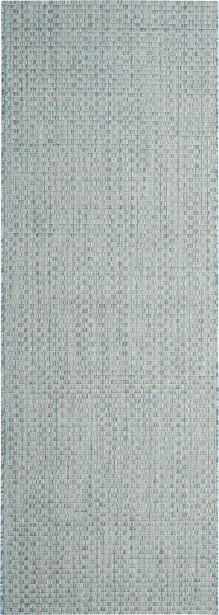 Safavieh Courtyard CY8653 Light Blue/Light Grey Area Rug 