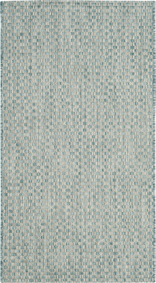 Safavieh Courtyard CY8653 Light Blue/Light Grey Area Rug 