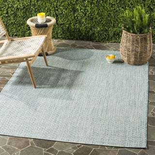 Safavieh Courtyard CY8653 Light Blue/Light Grey Area Rug  Feature