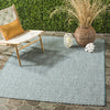Safavieh Courtyard CY8653 Turquoise/Light Grey Area Rug  Feature
