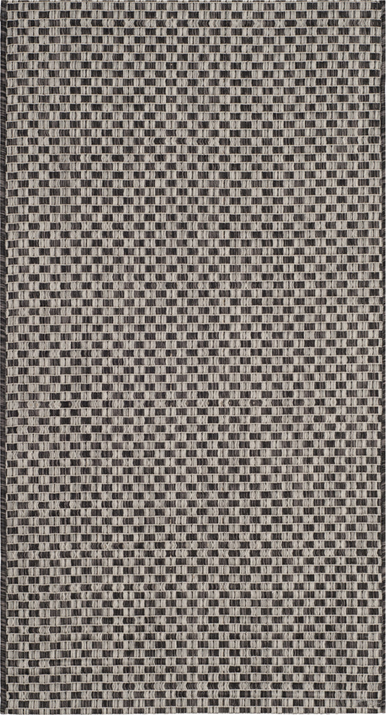 Safavieh Courtyard CY8653 Black/Light Grey Area Rug main image