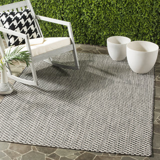 Safavieh Courtyard CY8653 Black/Light Grey Area Rug 