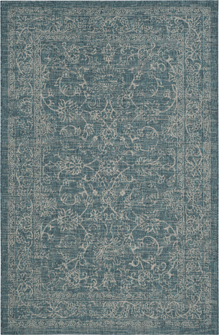 Safavieh Courtyard CY8680 Turquoise Area Rug 