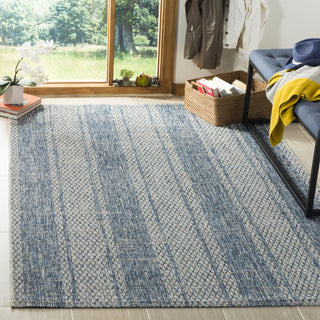 Safavieh Courtyard CY8736 Light Grey/Blue Area Rug  Feature