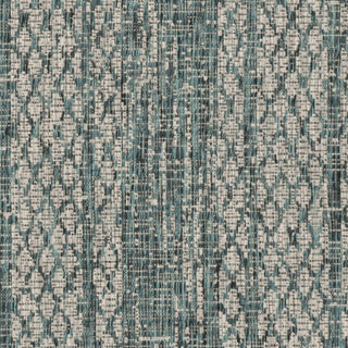 Safavieh Courtyard CY8736 Light Grey/Teal Area Rug 