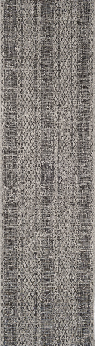 Safavieh Courtyard CY8736 Light Grey/Black Area Rug 