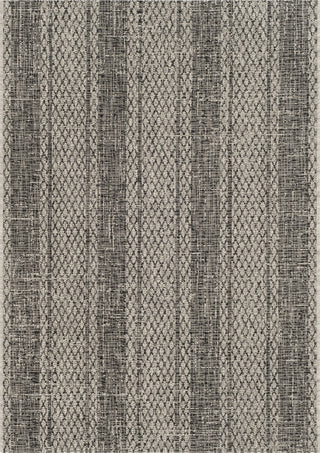 Safavieh Courtyard CY8736 Light Grey/Black Area Rug 