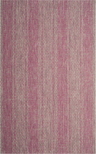 Safavieh Courtyard CY8736 Light Grey/Fuchsia Area Rug 