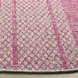 Safavieh Courtyard CY8736 Light Grey/Fuchsia Area Rug 