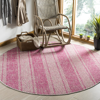 Safavieh Courtyard CY8736 Light Grey/Fuchsia Area Rug 