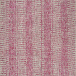 Safavieh Courtyard CY8736 Light Grey/Fuchsia Area Rug 