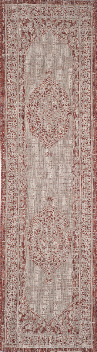 Safavieh Courtyard CY8751 Light Beige/Terracotta Area Rug 