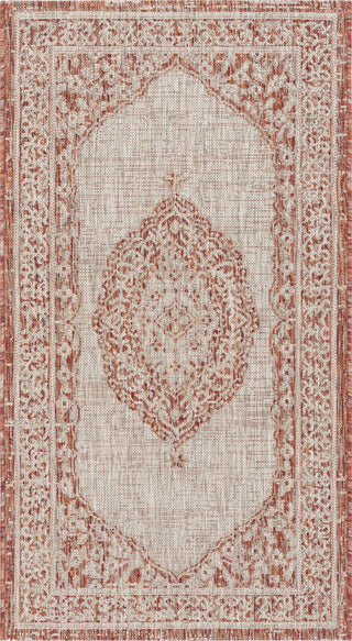 Safavieh Courtyard CY8751 Light Beige/Terracotta Area Rug 