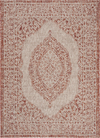 Safavieh Courtyard CY8751 Light Beige/Terracotta Area Rug 