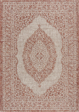 Safavieh Courtyard CY8751 Light Beige/Terracotta Area Rug 