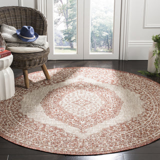 Safavieh Courtyard CY8751 Light Beige/Terracotta Area Rug 