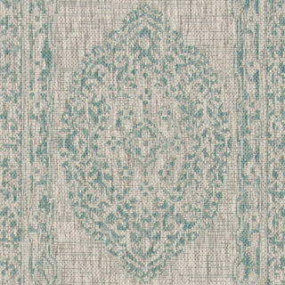 Safavieh Courtyard CY8751 Light Grey/Aqua Area Rug 