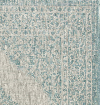 Safavieh Courtyard CY8751 Light Grey/Aqua Area Rug 