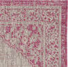 Safavieh Courtyard CY8751 Light Grey/Fuchsia Area Rug 