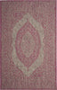 Safavieh Courtyard CY8751 Light Grey/Fuchsia Area Rug 