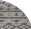 Safavieh Courtyard CY8863 Grey/Navy Area Rug 