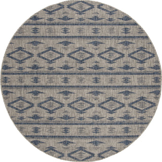 Safavieh Courtyard CY8863 Grey/Navy Area Rug 