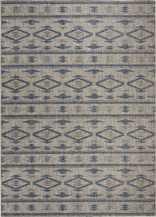 Safavieh Courtyard CY8863 Grey/Navy Area Rug 