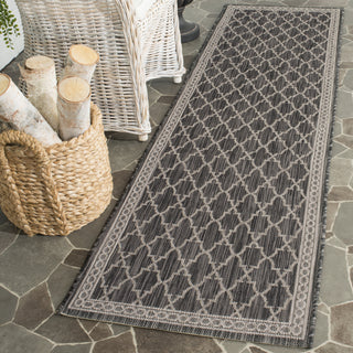 Safavieh Courtyard CY8871 Black/Beige Area Rug 