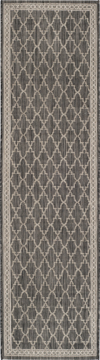 Safavieh Courtyard CY8871 Black/Beige Area Rug 