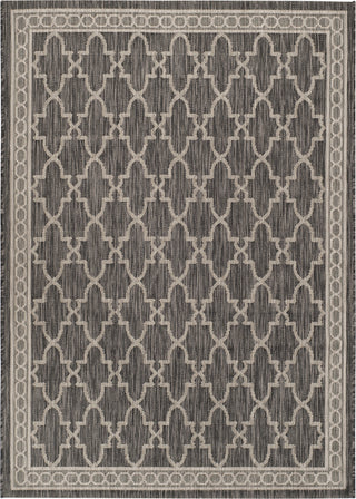 Safavieh Courtyard CY8871 Black/Beige Area Rug 