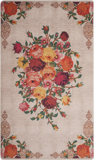 Safavieh Daytona DAY115L Cream/Orange Area Rug 