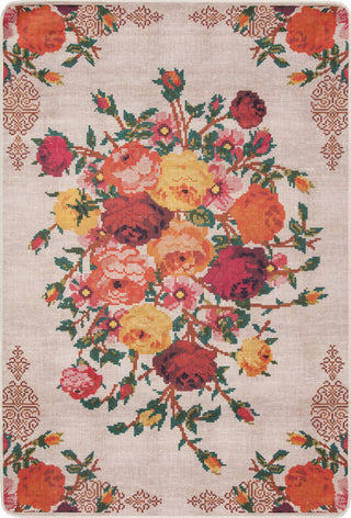 Safavieh Daytona DAY115L Cream/Orange Area Rug main image