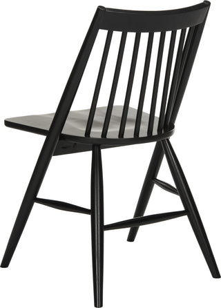 Safavieh Wren 19''H Spindle Dining Chair Black Furniture 