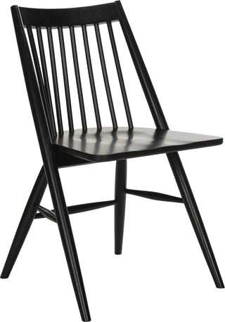 Safavieh Wren 19''H Spindle Dining Chair Black Furniture 