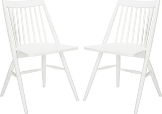 Safavieh Wren 19''H Spindle Dining Chair White Furniture 