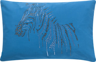 Safavieh Sparkling Zebra Embellished Paris Blue main image