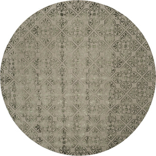 Safavieh Dip Dye 101 Dark Beig Area Rug Round