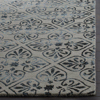 Safavieh Dip Dye 101 Grey/Charcoal Area Rug Detail