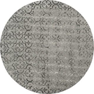 Safavieh Dip Dye 102 Grey Area Rug Round