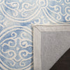 Safavieh Dip Dye 211 Blue/Ivory Area Rug Backing