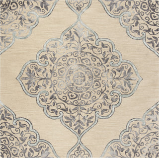 Safavieh Dip Dye 510 Beige/Blue Area Rug Square