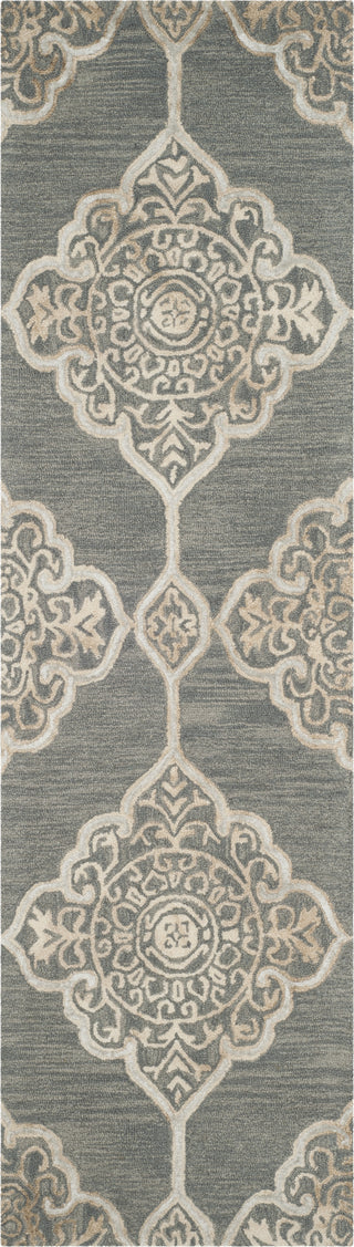 Safavieh Dip Dye 510 Slate/Beige Area Rug Runner