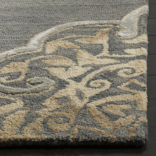 Safavieh Dip Dye 510 Slate/Beige Area Rug Detail