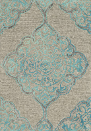 Safavieh Dip Dye 510 Grey/Turquoise Area Rug main image