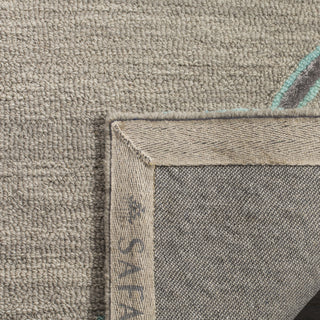 Safavieh Dip Dye 510 Grey/Turquoise Area Rug Backing