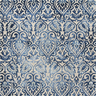 Safavieh Dip Dye 511 Royal Blue/Beige Area Rug Square